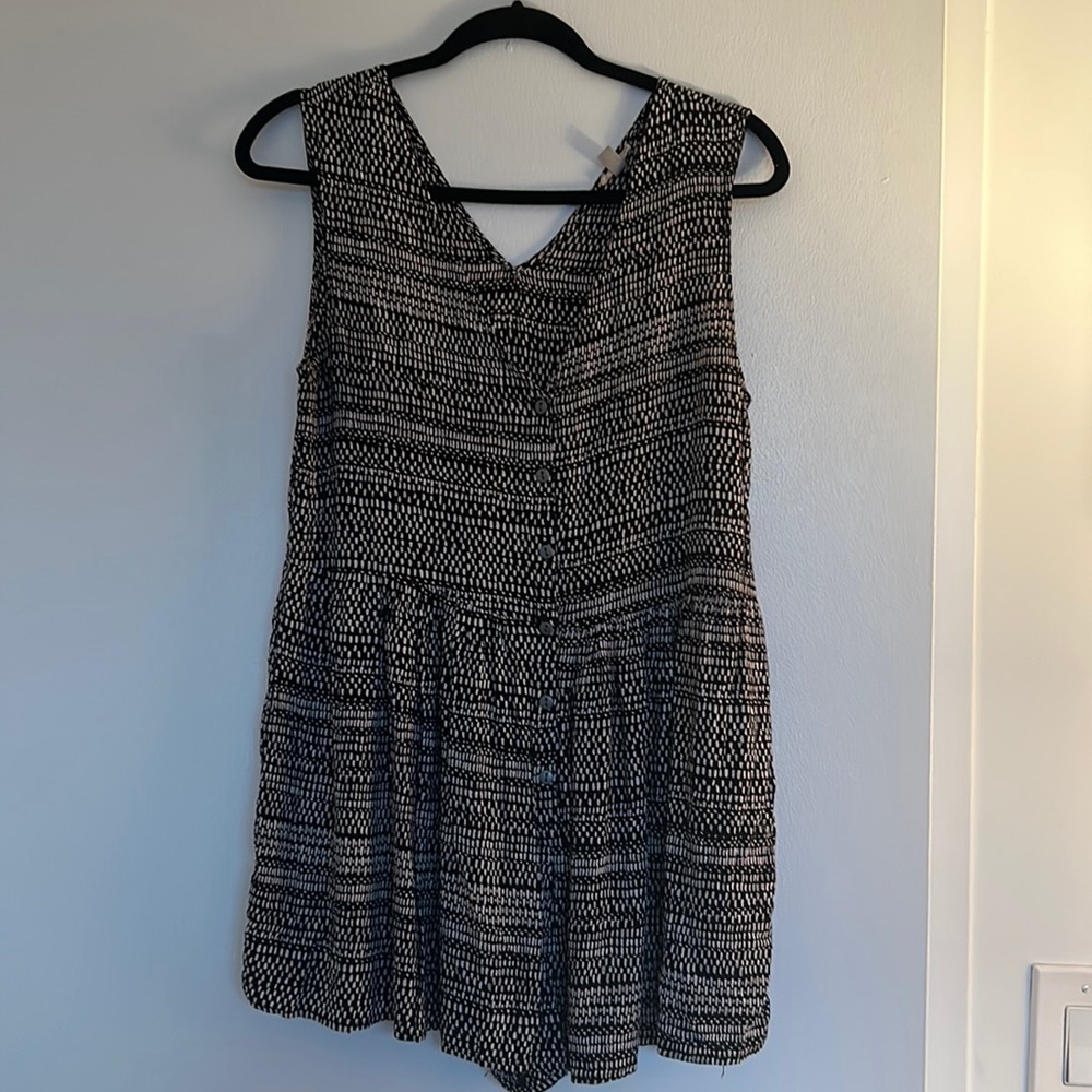 Urban Outfitters Ecote button down romper